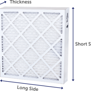 Pleated Air Filter - - 10x10x2 - MERV 10